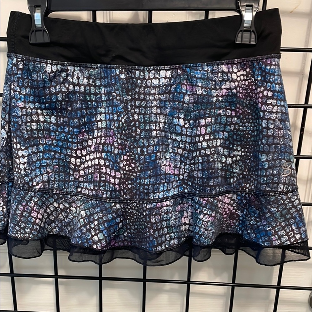 Sofibella Black Print Women's Skirt